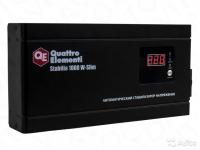 Стабилизатор QE ERGUS Stabilia 1000W Slim (1000 ВА, 140-270 В) настенный