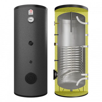 Бойлер косвенного нагрева KRATS 1BG, 1 змеевик 100 л с возм.подключения ТЭНа